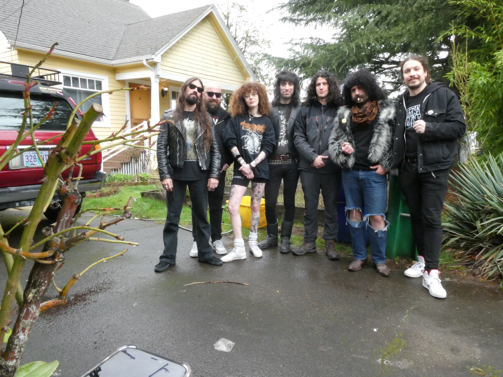Road crew in Portland, Oregon