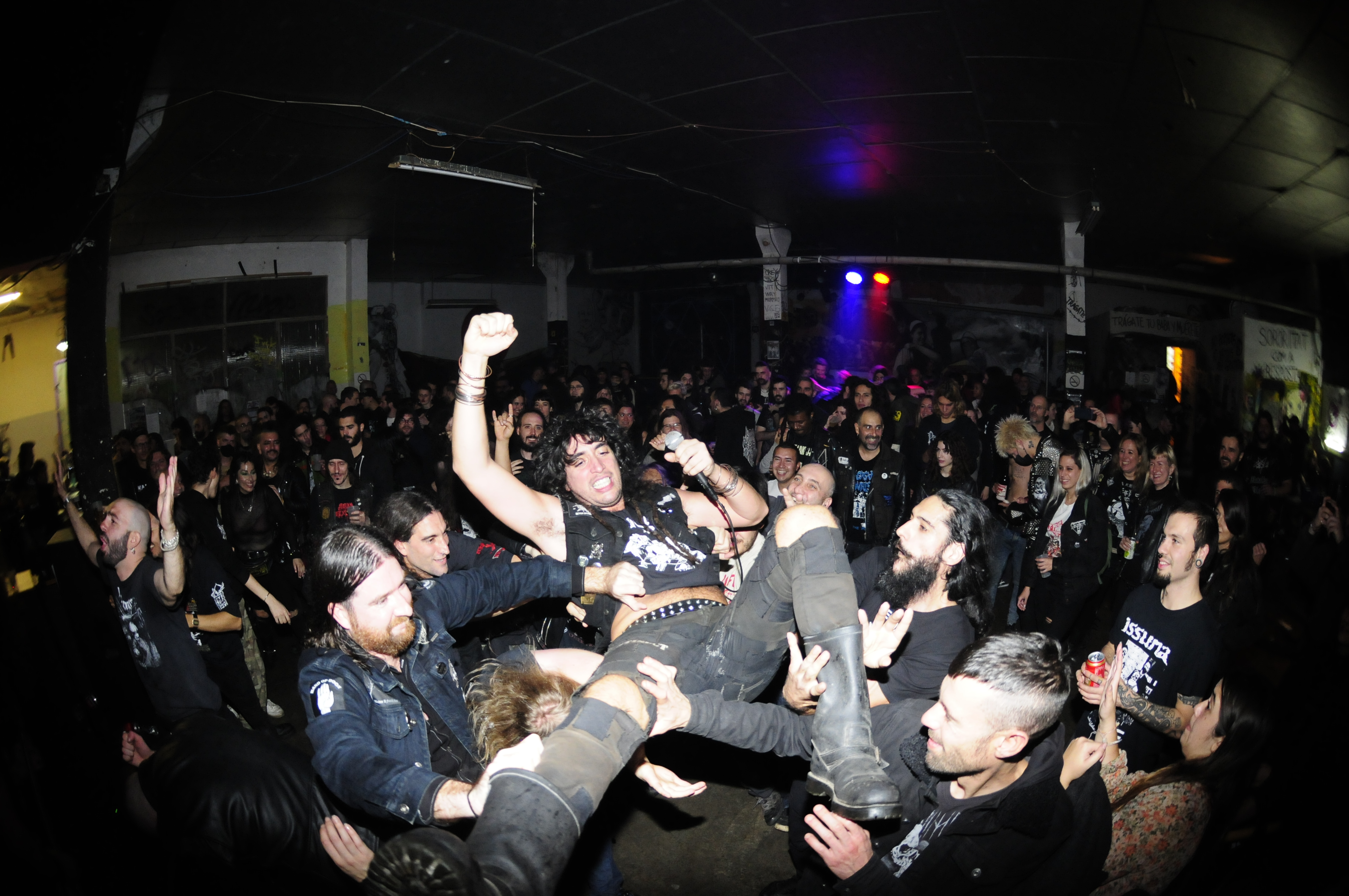 Live performance in Barcelona