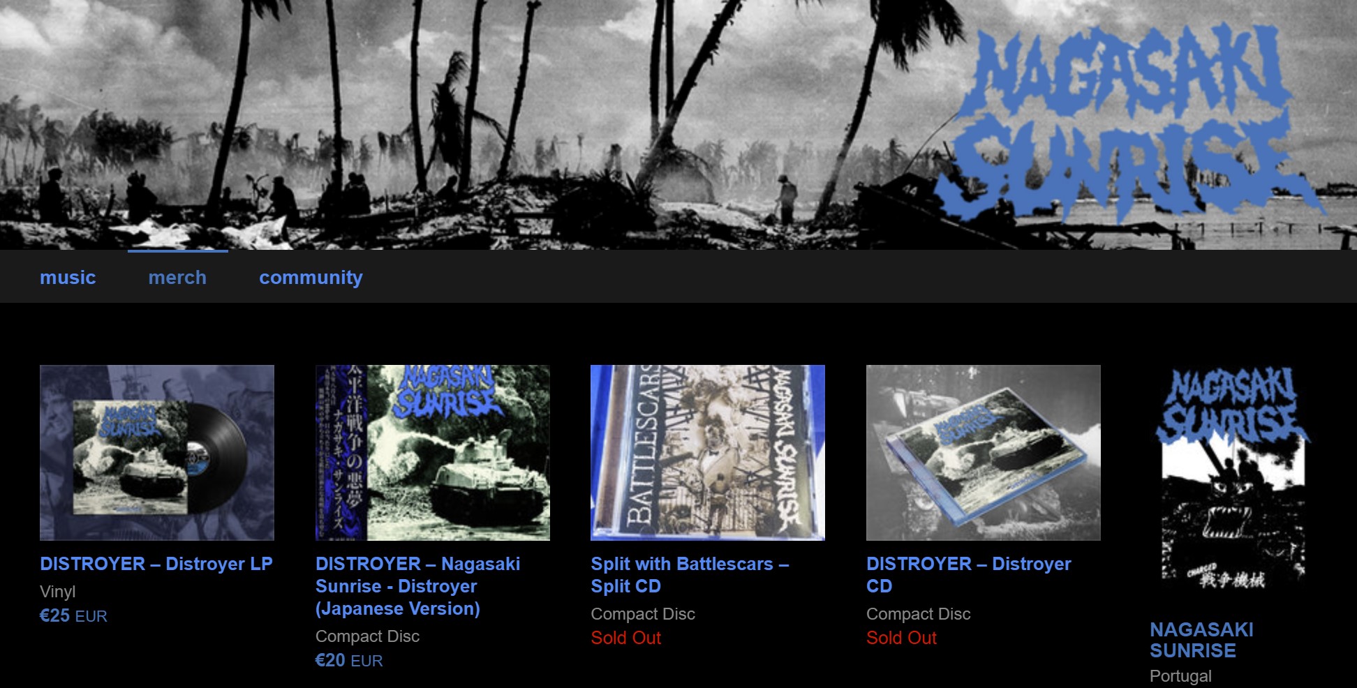 Official Merch - Nagasaki Sunrise